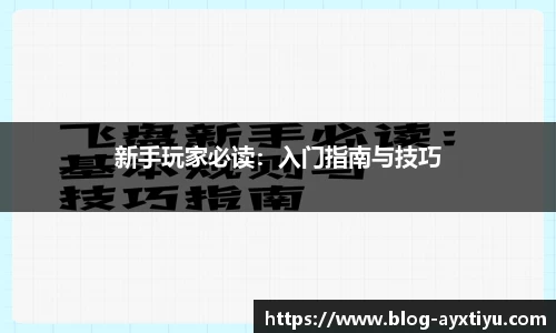 新手玩家必读：入门指南与技巧